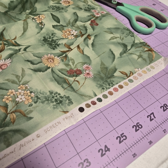 Floral Patterned Fabric - Picture 10 of 11